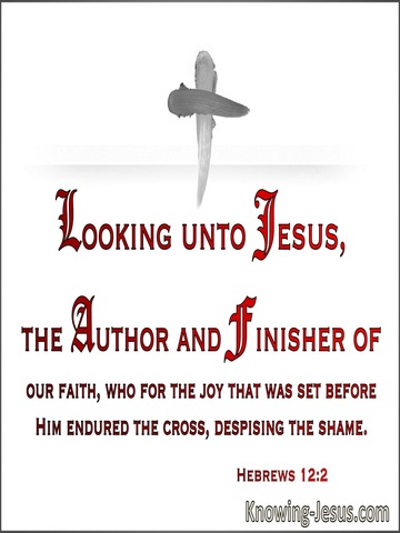 Hebrews 12:2 Looking Unto Jesus The Author And Finisher Or Our Faith (windows)04:02